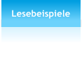 Lesebeispiele